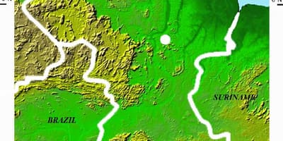 Mapa satelit mapu Gvajani